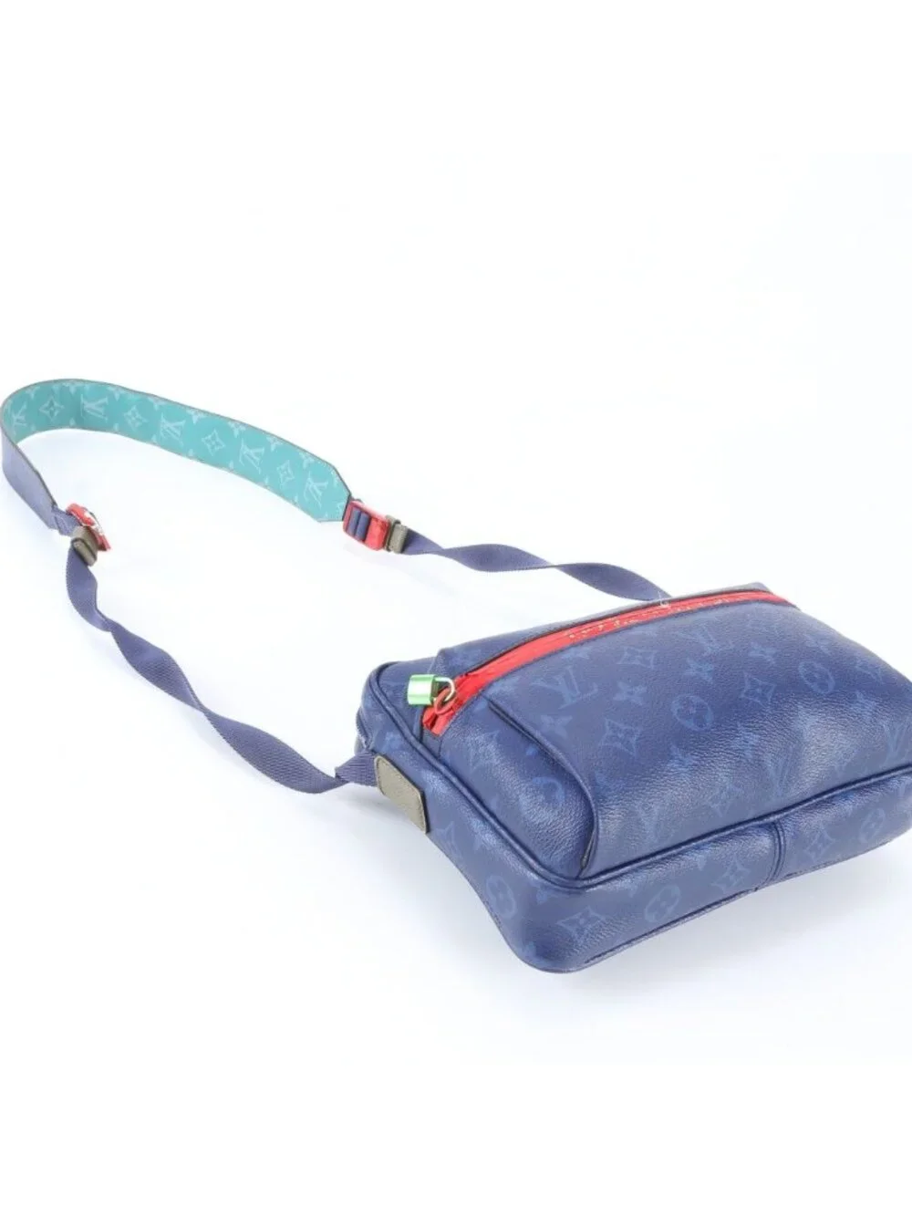 Louis Vuitton Monogram Messenger PM Pacific Canvas Leather Shoulder